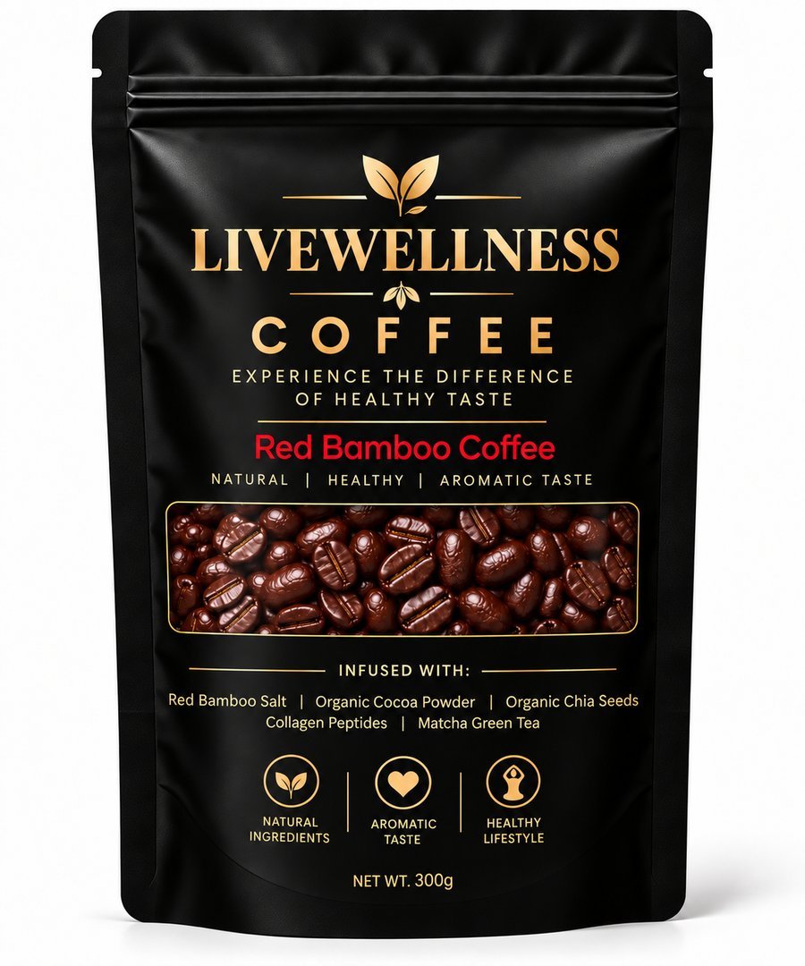 Livewellness Red Bamboo Coffee pack
